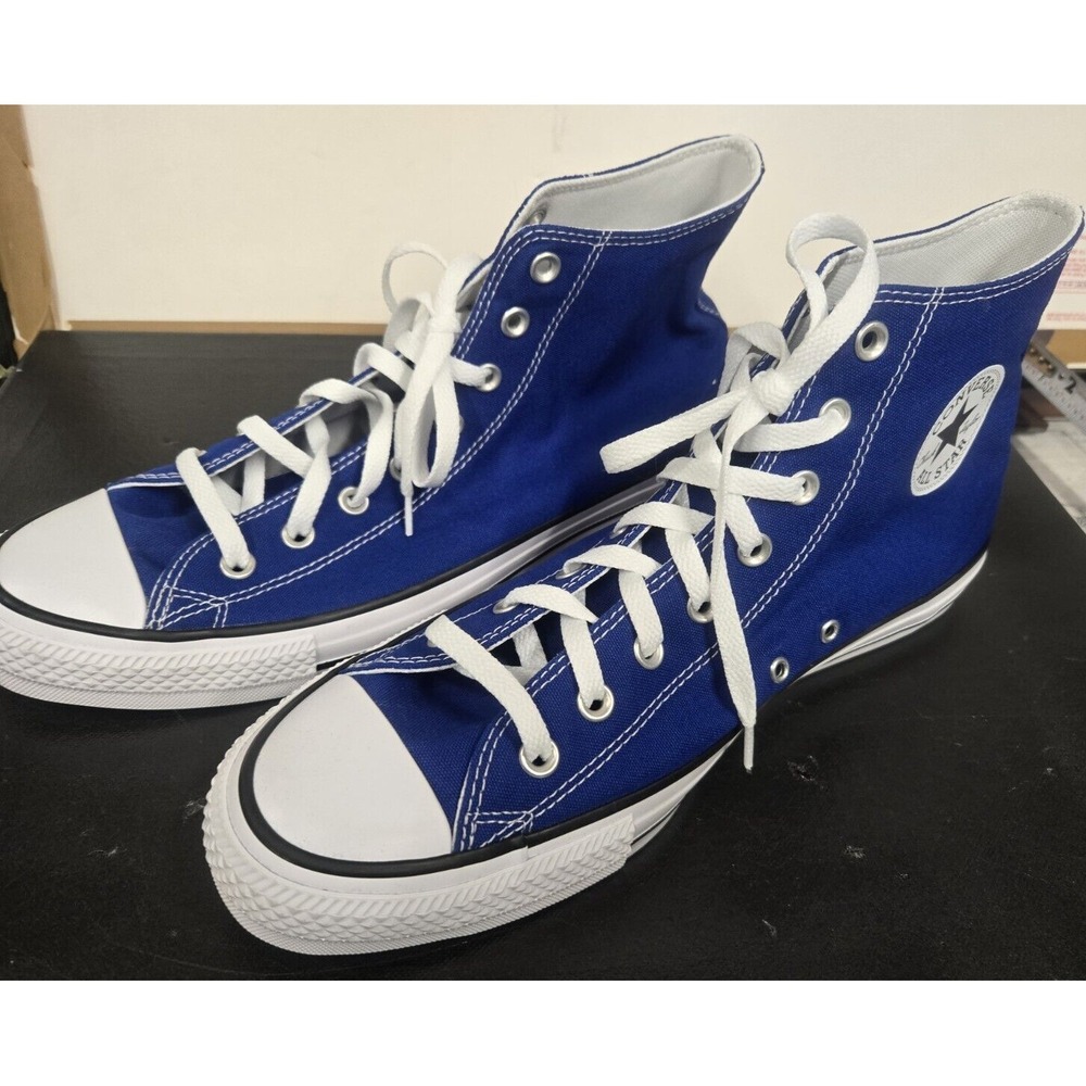 Converse You Chuck Taylor All Star  Blue High  Sneakers    3A Mens11.5/w13.5 - Picture 3 of 9